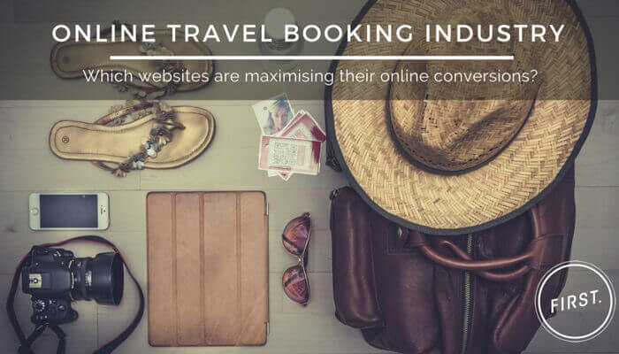 Travel booking CRO industry report blog title